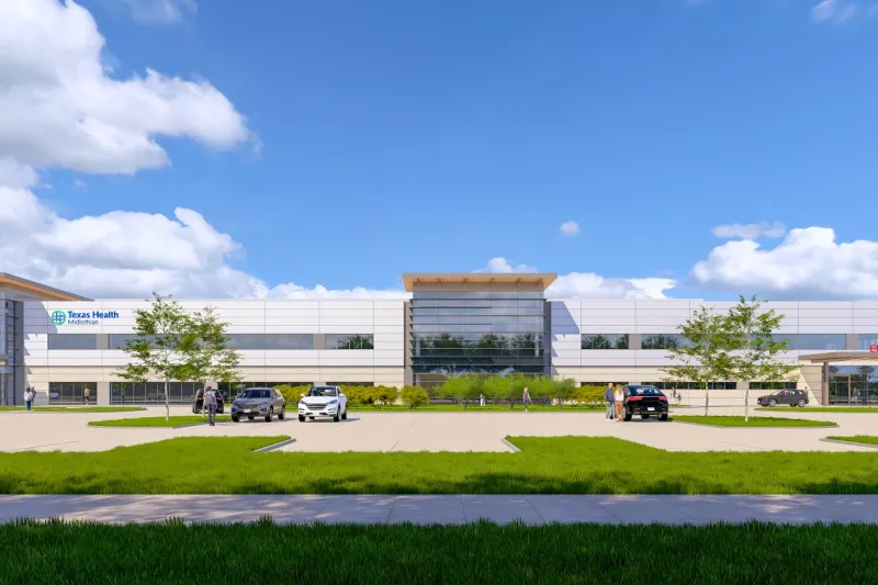 Rendering of Texas Health Midlothian