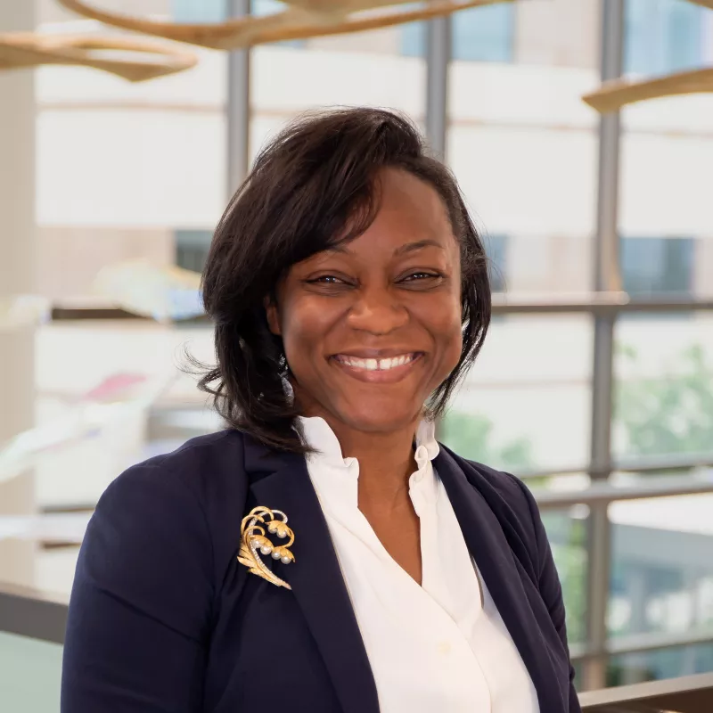 Headshot of Eulanie Lashley, the President and CEO at Texas Health Mansfield Hospital.