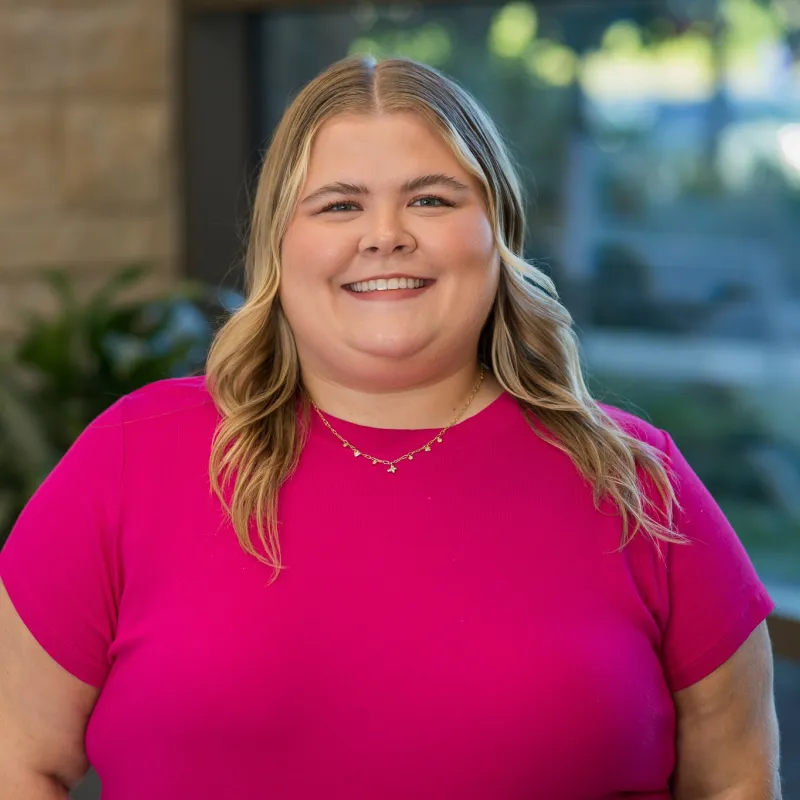Headshot of volunteer services coordinator for Texas Health Hospital Mansfield